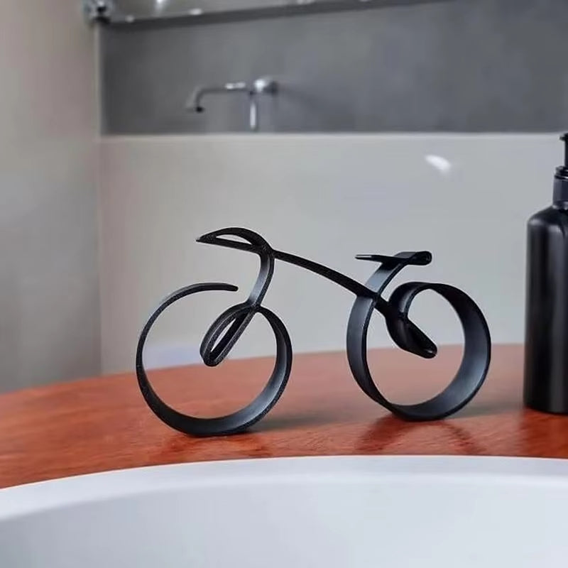 Frendorf | WireframeBike - Abstrakte Fahrradskulptur Einrichtung