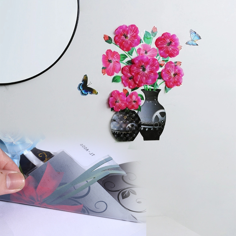 Frendorf | DIY Pflanze Vase 3D Stereo Aufkleber Selbstklebend