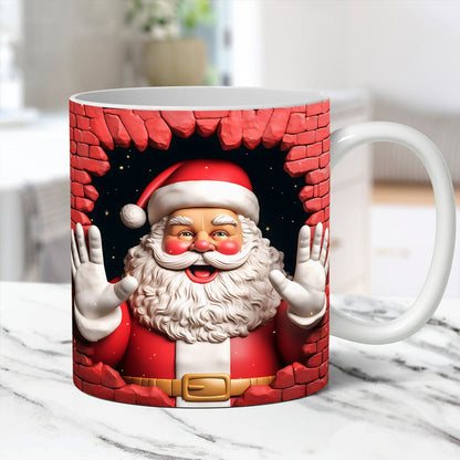 Frendorf | 3D Weihnachten Aufgeblasene Tasse Wrap