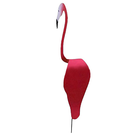 Frendorf | Wirbelnder Flamingo im Garten
