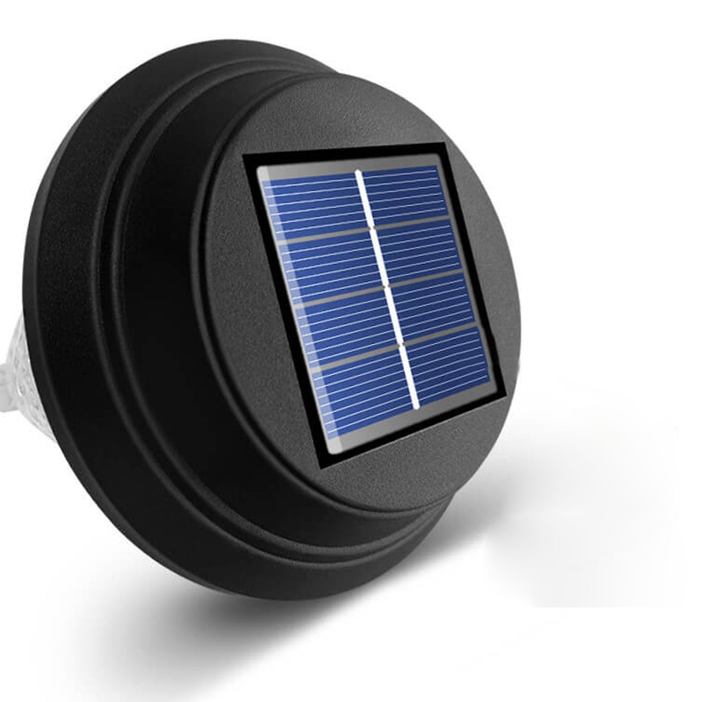 Solar wasserdicht kreisförmig divergente Licht Schatten Design LED Außen Garten Dekorationslicht