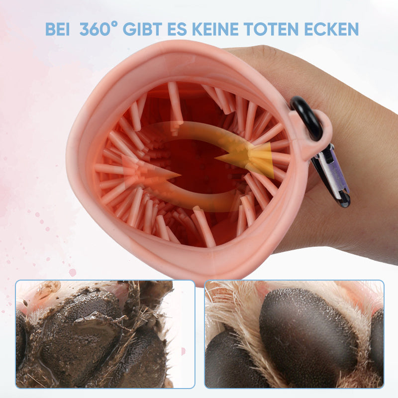 Frendorf | 2-in-1 tragbarer Hundepfoten-Reinigungsbecher