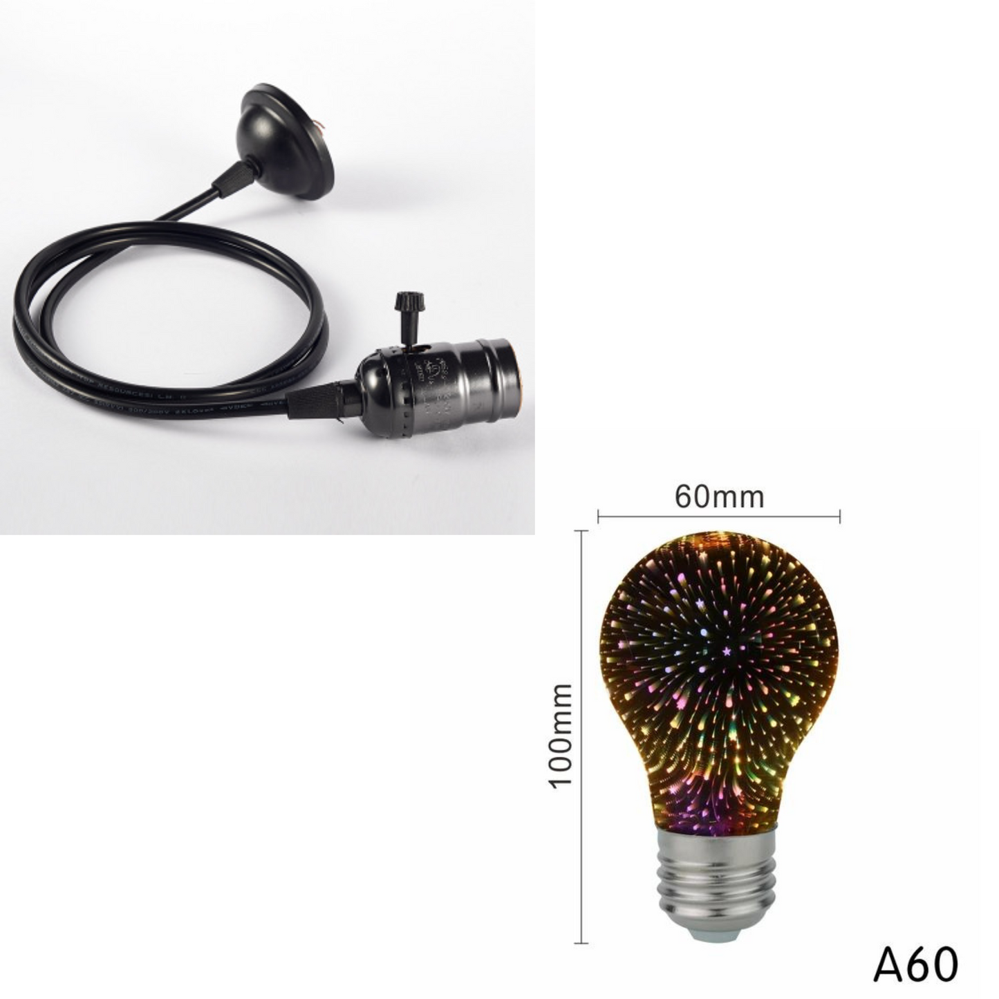3D LED Feuerwerksbirne