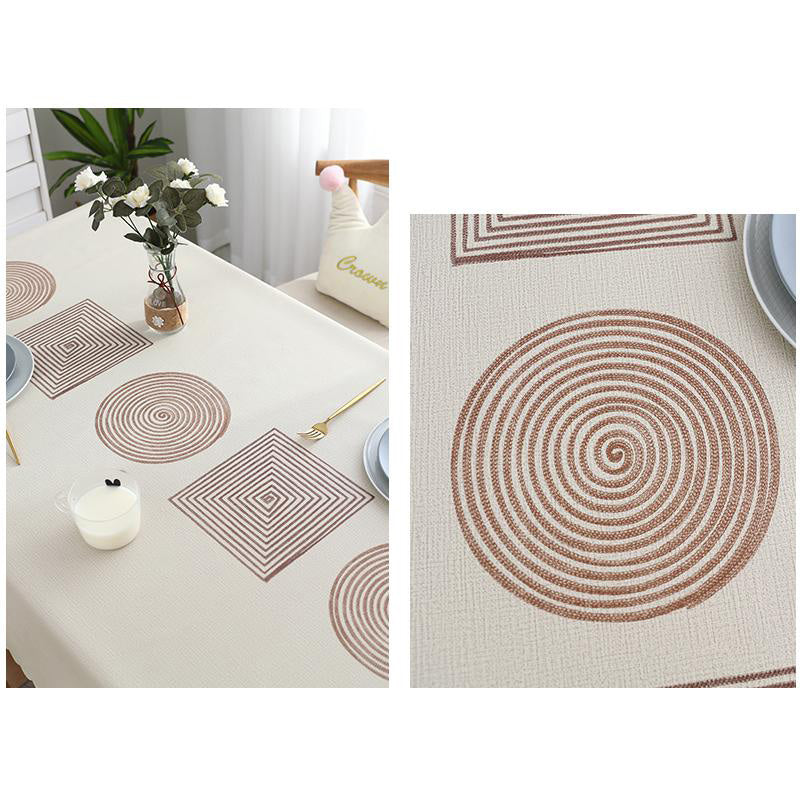 Frendorf | TableGuard Wasserdichte und Ölbeständige Tischdecke | Dekorativ | Abwischbar | Perfekt für Küche & Esstisch