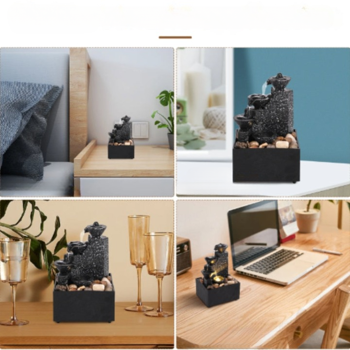 Frendorf | ZenRipple – Anspruchsvoller Tischbrunnen zur Beruhigung und Zentrierung Ihres Geistes