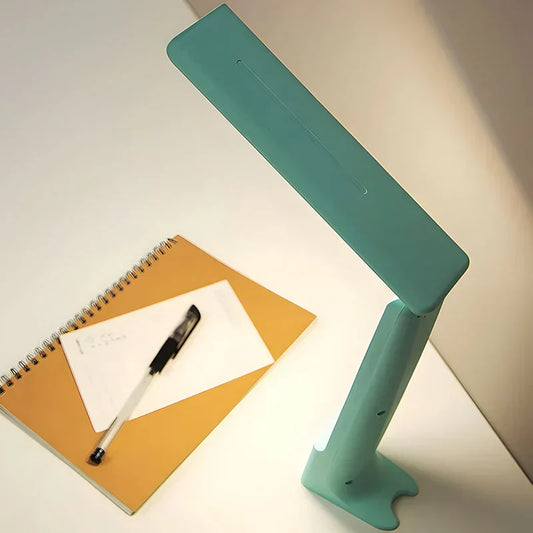 Frendorf | FlipGlow - Zusammenklappbare Schreibtischlampe mit einstellbarer Helligkeit