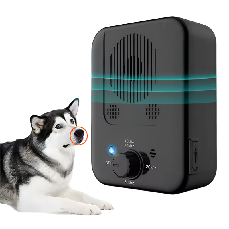 Frendorf | BarkSilence Ultraschall Anti-Bell Gerät für Hunde