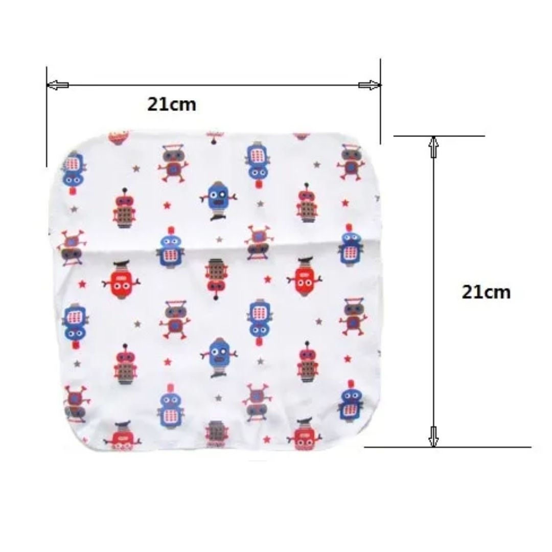 Frendorf | Baby Waschlappen aus Baumwolle – Weiche Wasch- & Spucktücher im Set