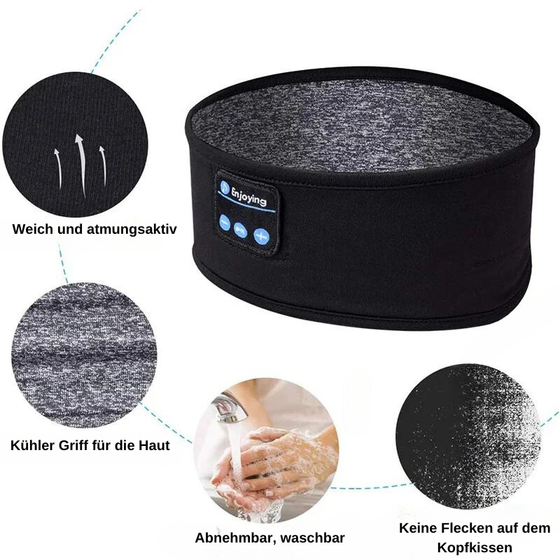 Frendorf | Kabellose Bluetooth-Stirnband-Kopfhörer zum Schlafen