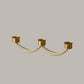 Frendorf | CandleLuxe Metall Kerzenhalter & Kandelaber | Modernes Design | In Gold & Schwarz erhältlich