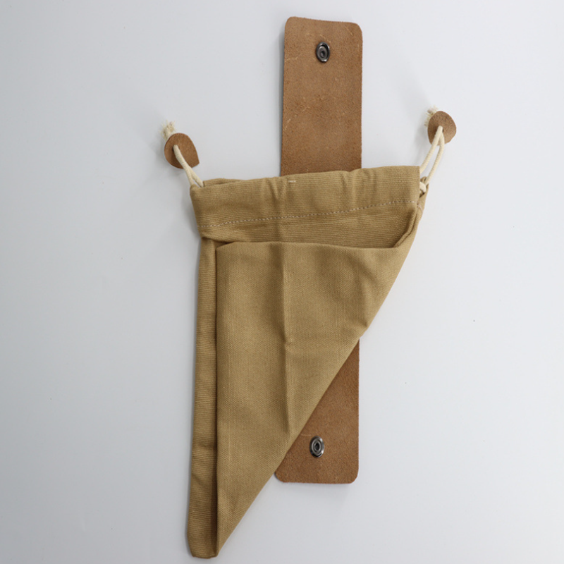 Frendorf | Dimoohome™ Leder- und Canvas-Buschcraft-Tasche