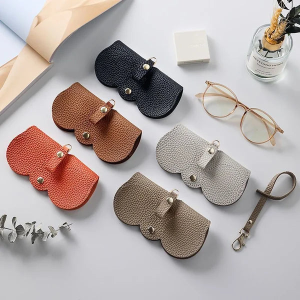 Frendorf | Weiche Leder-Sonnenbrillen-Tasche