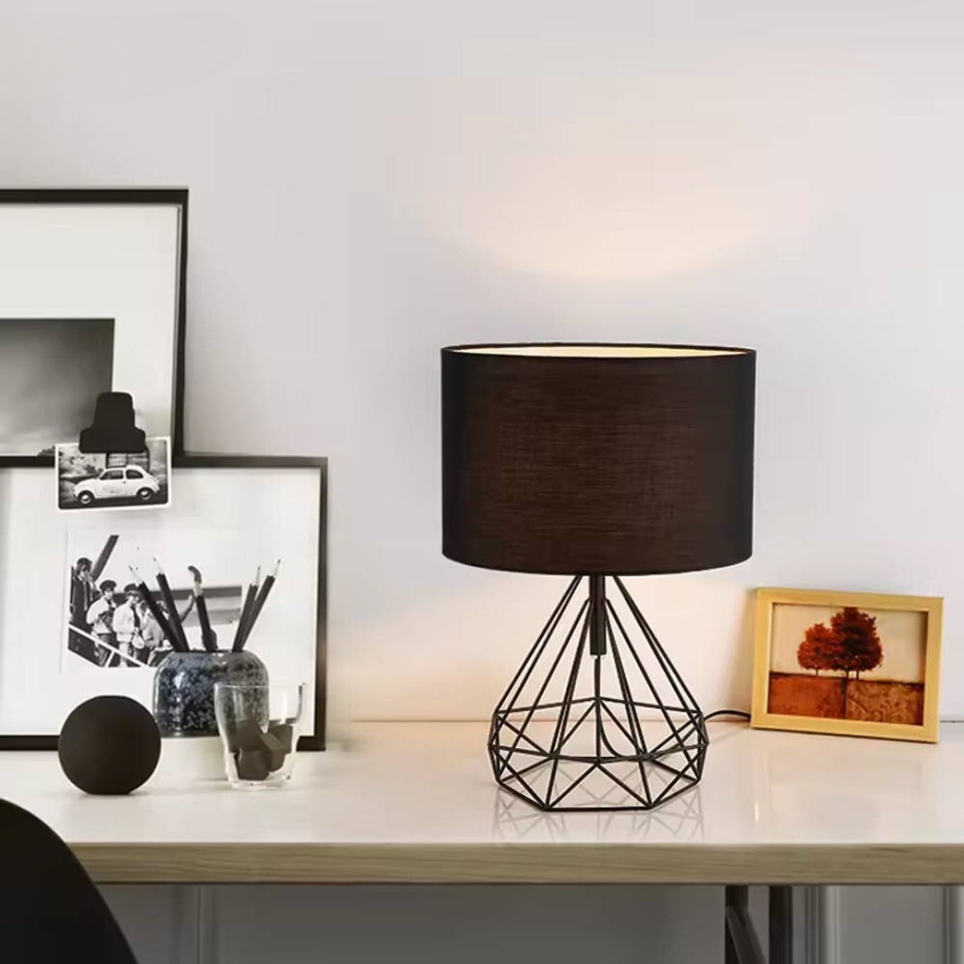 Frendorf | Moderne geometrische Draht Tischlampe