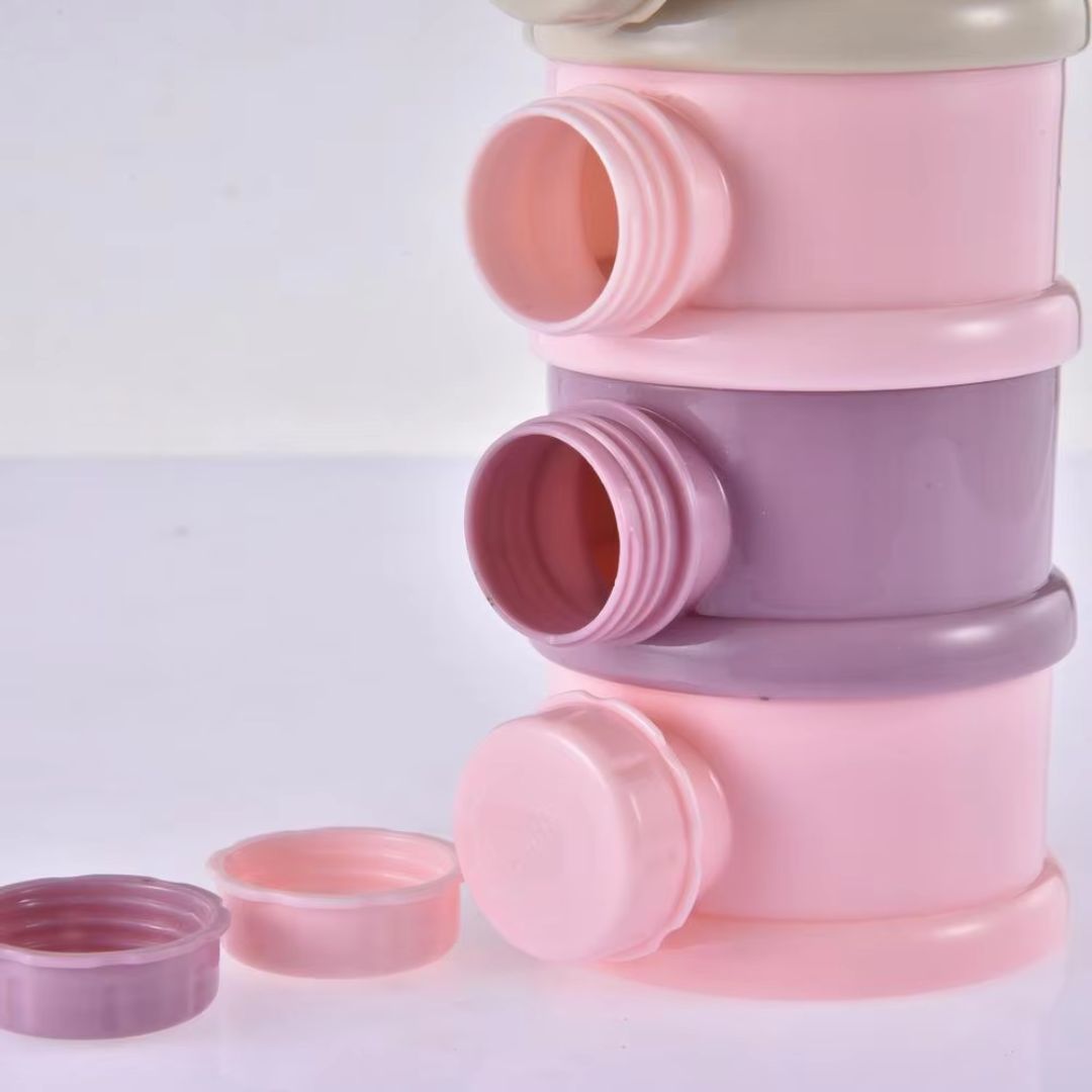 Frendorf | Baby Milchpulver Spender – Stapelbarer Behälter für Milchpulver & Snacks
