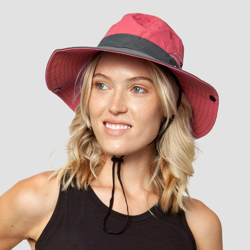 Faltbarer Sonnenhut Damen mit UV-Schutz, ideal zum Wandern und als kompakter Reisebegleiter