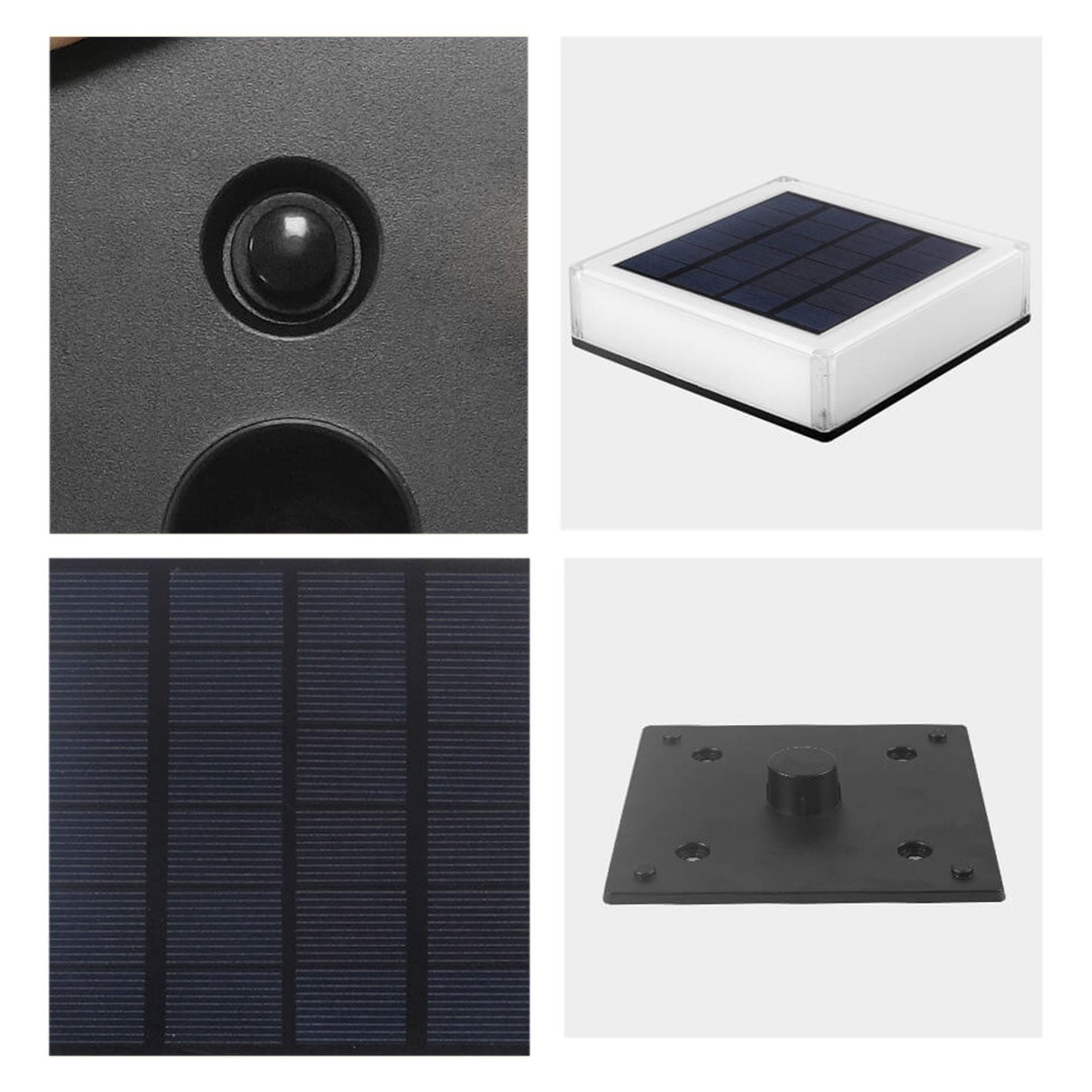 Frendorf | SolarAura RGB Solarleuchte für Außenbereiche | Moderne Gartenbeleuchtung | RGB & Warmweiß | Umweltschonend