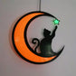 Frendorf | Mond schwarze Katze Dekorationen