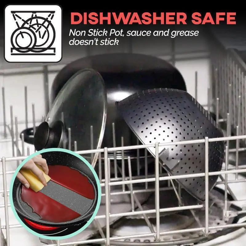 Frendorf |  Koch- und Dampftopf mit integriertem Sieb