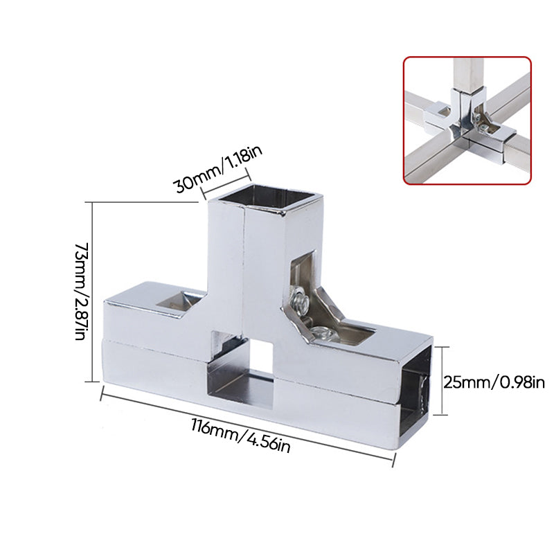 Frendorf | Quadratischer Rohrverbinder