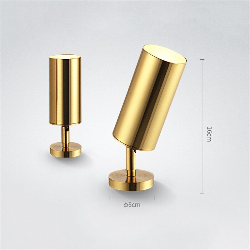 Nordic Messing Gold Spotlight - 5W/10W Led -Lampe