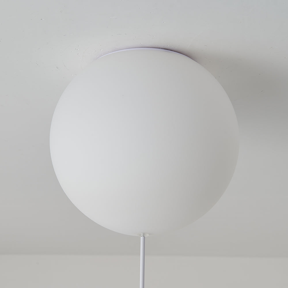 Frendorf | DreamScape | Moderne Mond/Astronauten LED Deckenlampe Acryl Grau/Weiß/Rosa/Rot/Grün/Gelb/Blau/Orange