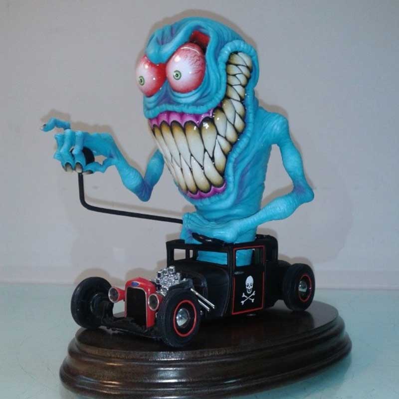 Frendorf | Wütende Große Mund Monster Statuen