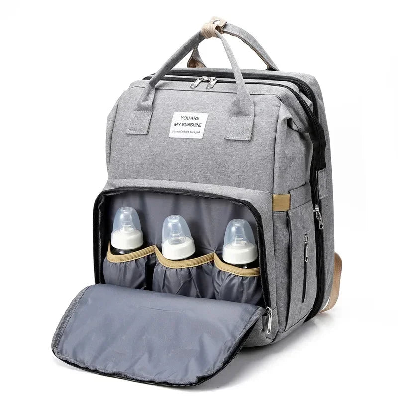 Frendorf | 2in1 Rucksack mit integriertem Baby Bett