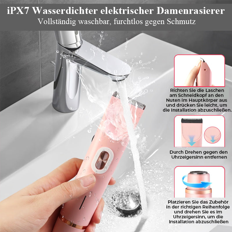 Frendorf | 2-in-1 Elektrorasierer für Damen