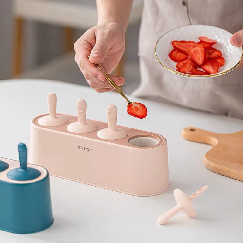 Silikon Eis am Stiel Eiscreme Form Set