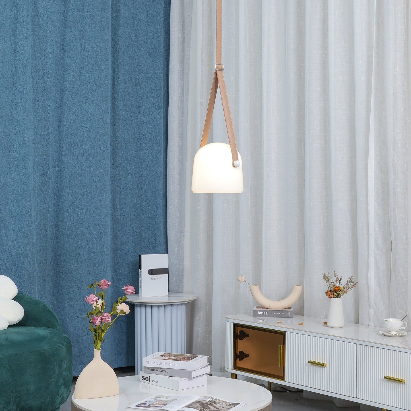 Frendorf | NeoLume Pendelleuchte | Elegantes Design | Dimmbares LED Licht | Modernes Dekor