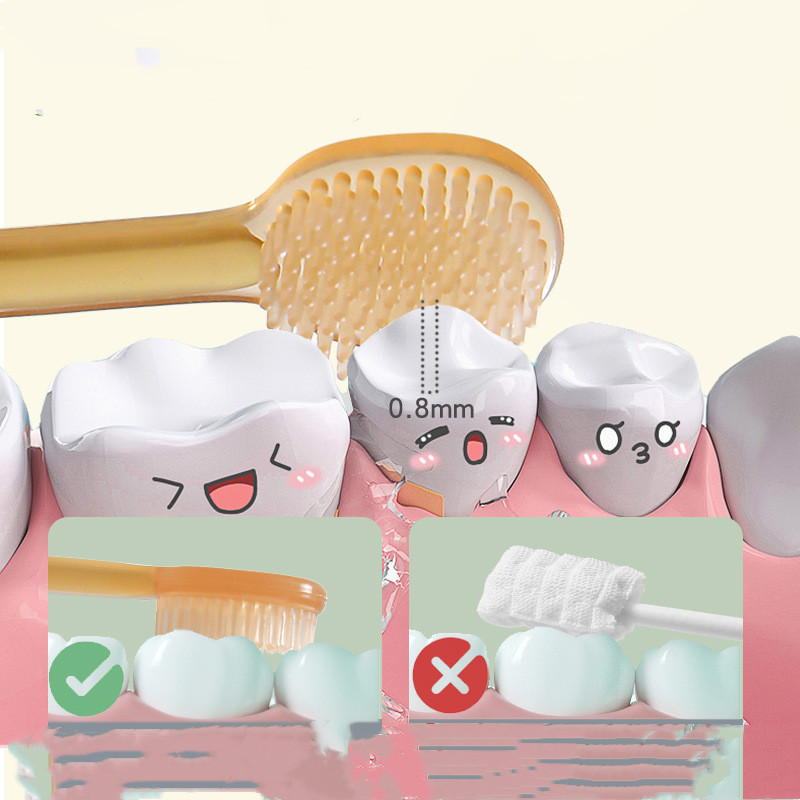 Frendorf | Baby Zahnbürsten Set aus Silikon – Mit Aufbewahrungsbox für unterwegs