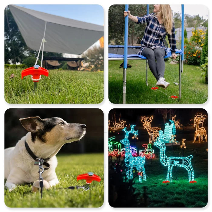 Frendorf | 8" Schraubzelte - Bodenanker Schraubbar