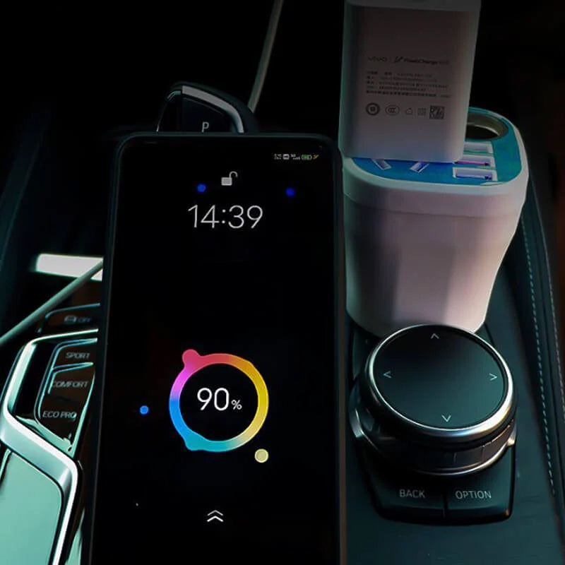 Frendorf | Auto-Montage-Becher Typ Inverter Wandler QC Ladegerät