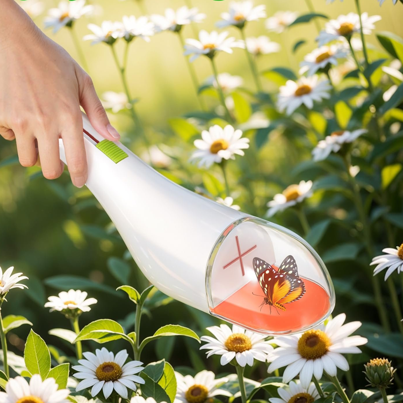 Frendorf | BugCatch Insektfänger – Schnellauslöserv mit kompaktem Design für sichere und humane Insektenbekämpfung