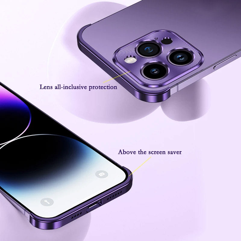 Frendorf | Metall-Eckpad-Rahmen-Handyhülle