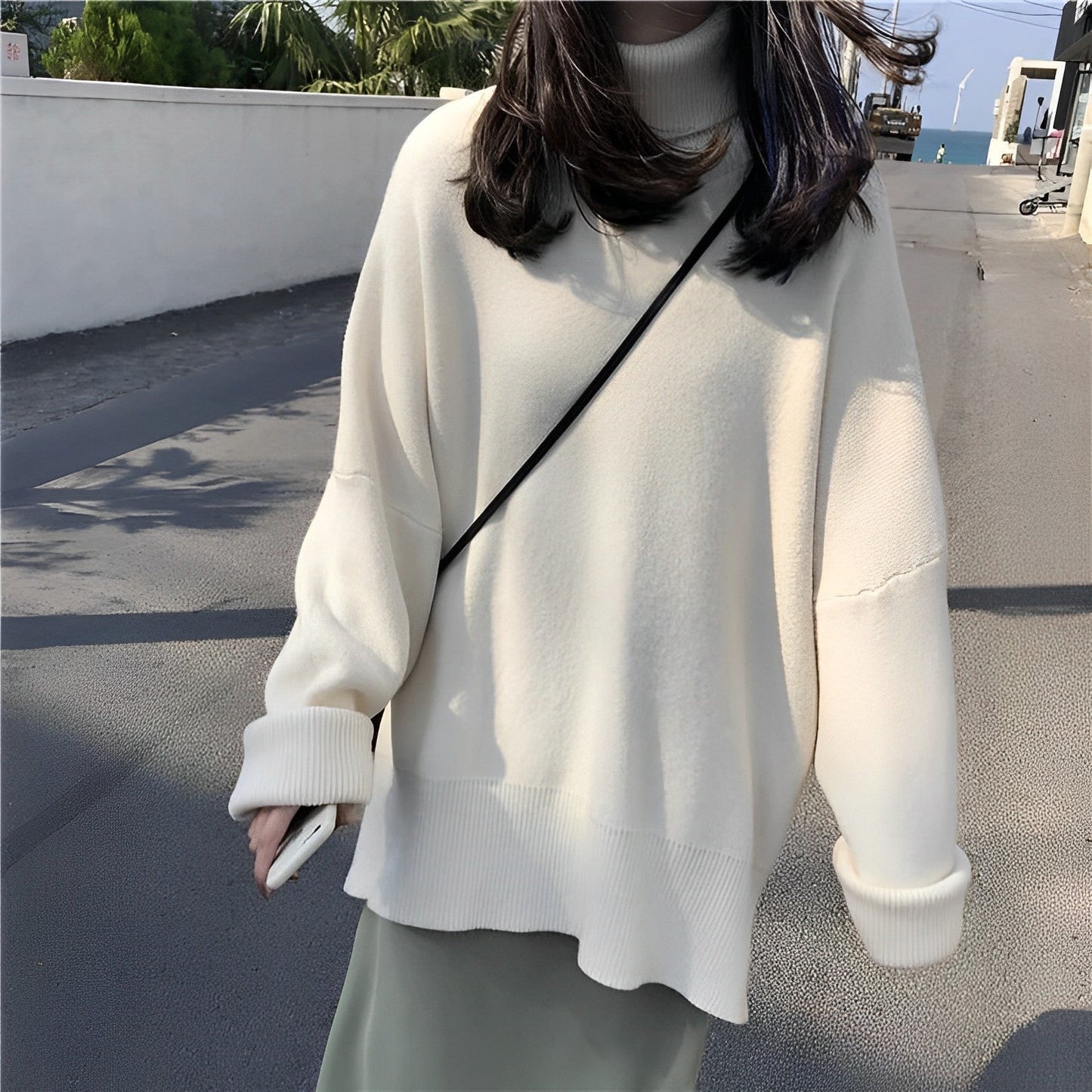 Warmer -Rollkragenpullover