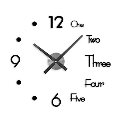 Frendorf |  3D Moderne DIY Wanduhr