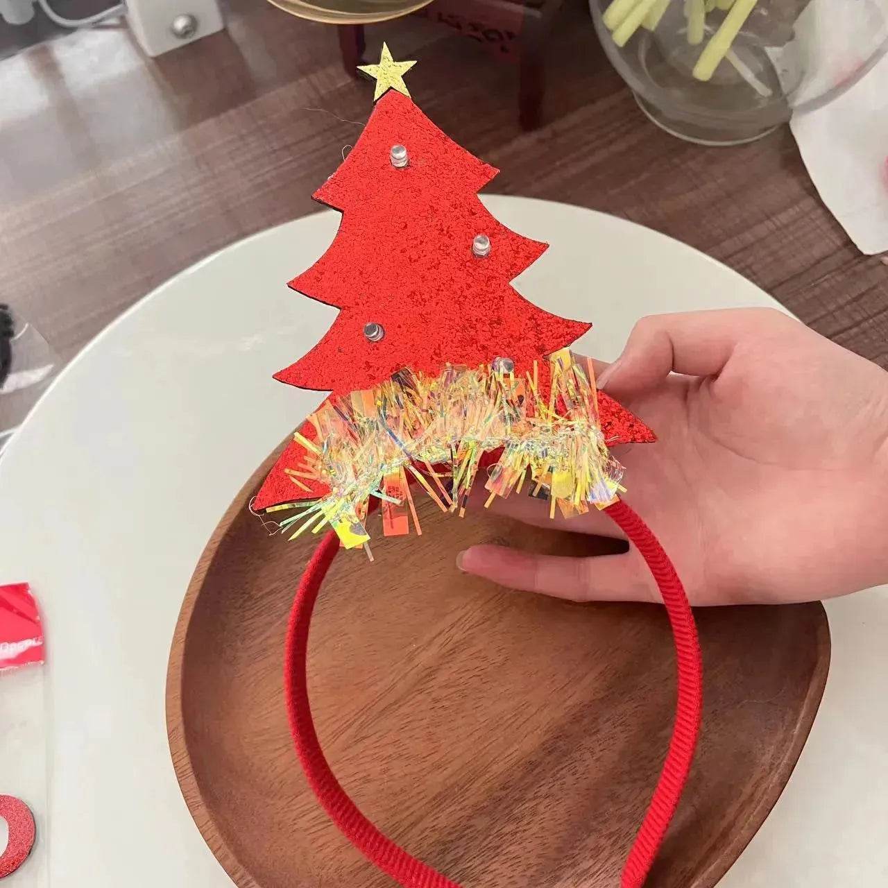 Frendorf | Weihnachten Mit Licht Stirnband Schneeflocke Damen