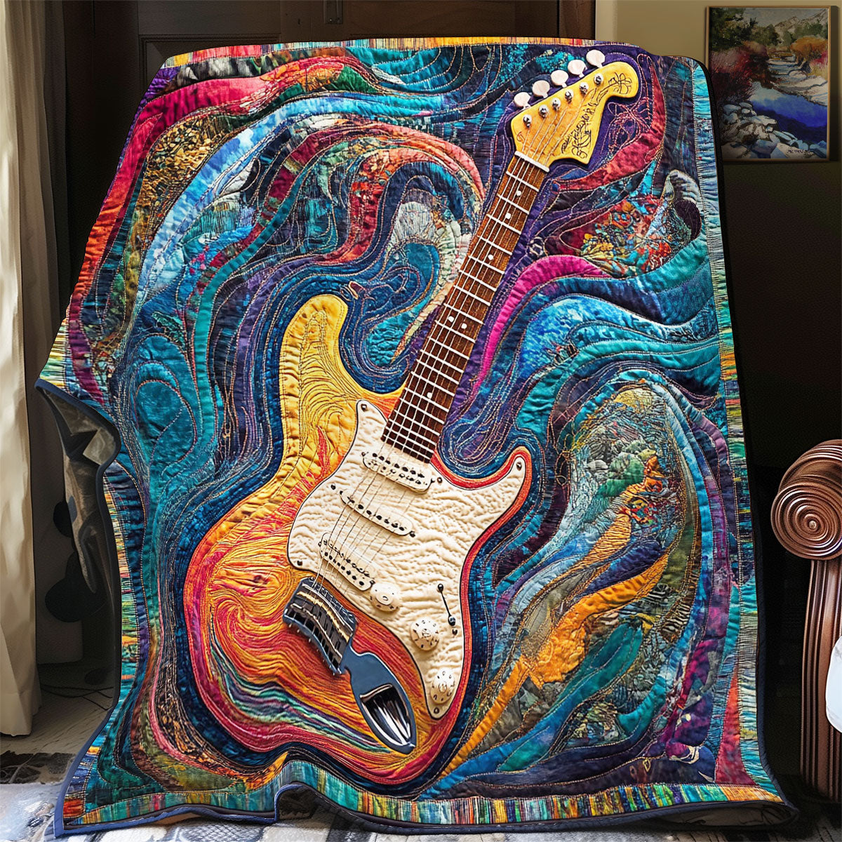 Elektrische Gitarre Quilt