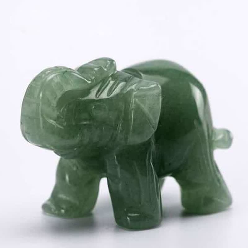 Frendorf Reiki Elefant Figuren Edelstein Dekoration