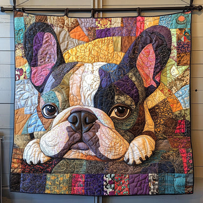 Bulldog Steppdecke
