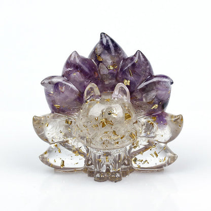 Frendorf Neunschwänzige Fuchs Edelstein Dekoration