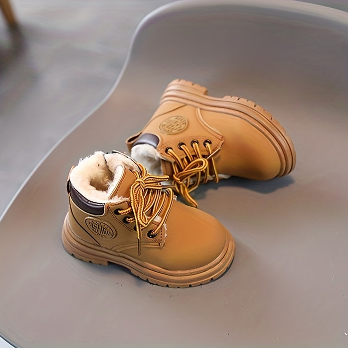 Frendorf | Wasserfeste Fleece-Winterstiefel für Jungen – Mit Warmfutter & Profilsohle