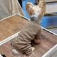 Gemütlicher Hunde-Pyjama - Weiche und kuschelige Ganzkörper-Haustierschlafkleidung