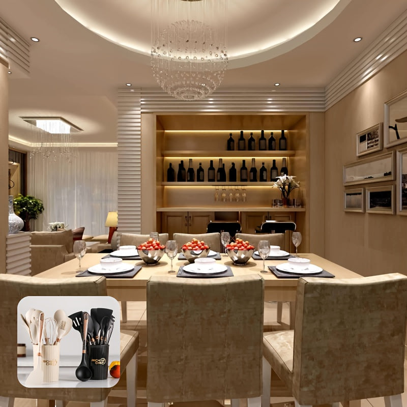 Kochen - Küchenfreude mit dem eleganten Silikon Küchengeräte-Set