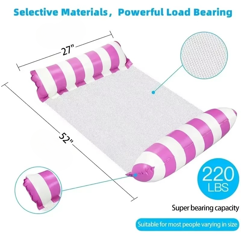 Frendorf | Aufblasbare Poolliege für Erwachsene – Bequeme Wasserliege für Sommerentspannung