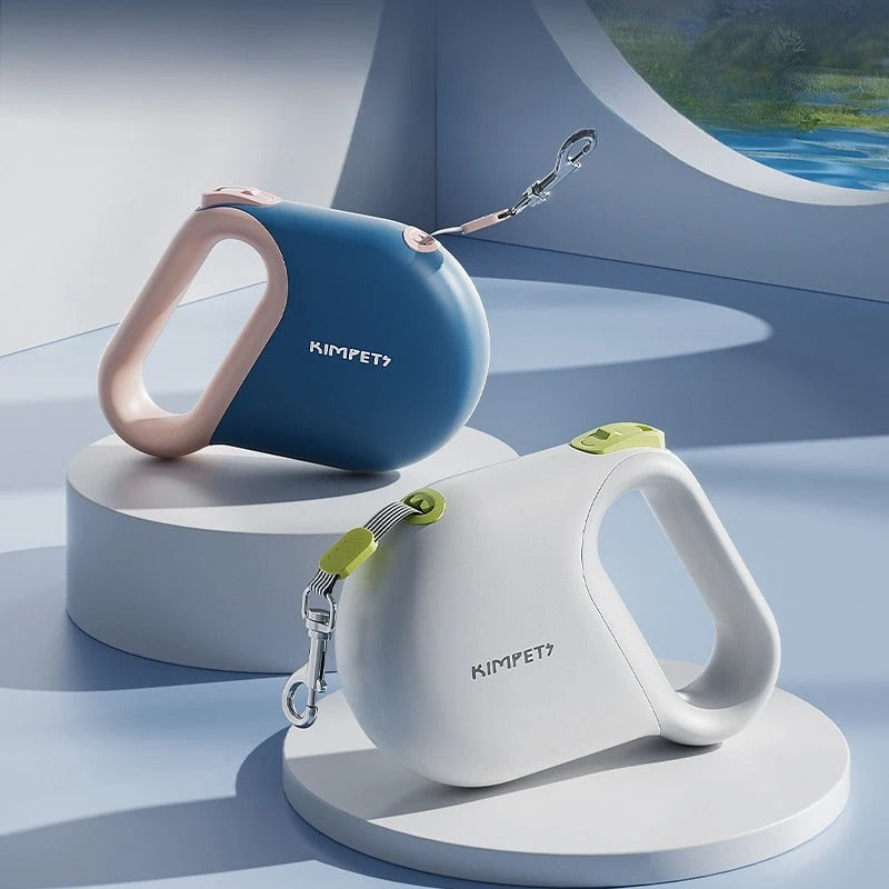 Frendorf | SwiftPaw Automatische Rollleine für Hunde | Rückziehbare Leine | Ergonomisch & Robust | Für Kleine bis Große Hunde