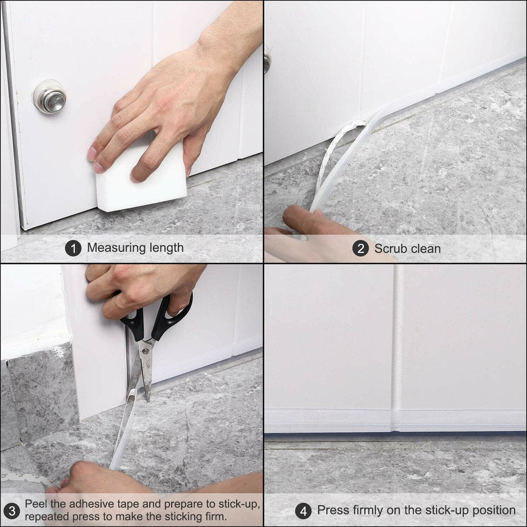 Frendorf | Witterungsbeständiger Kakerlaken-Schädlingsschutz-Türdichtungsstreifen