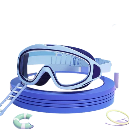 Frendorf | HD-Schwimmbrille für Kinder mit großem Rahmen, wasserdicht und beschlagfrei