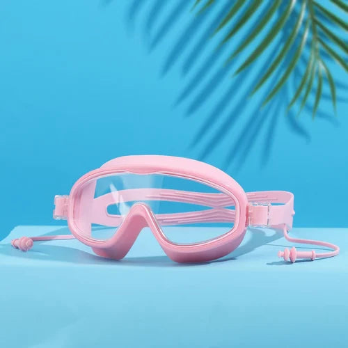 Frendorf | HD-Schwimmbrille für Kinder mit großem Rahmen, wasserdicht und beschlagfrei